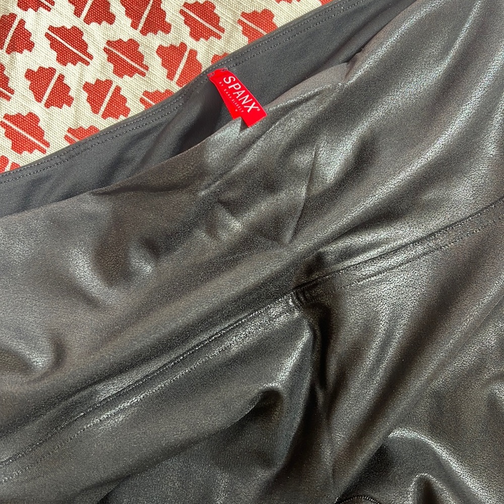Spanx faux leather leggings